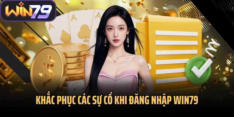 Khắc phục các sự cố khi đăng nhập Win79